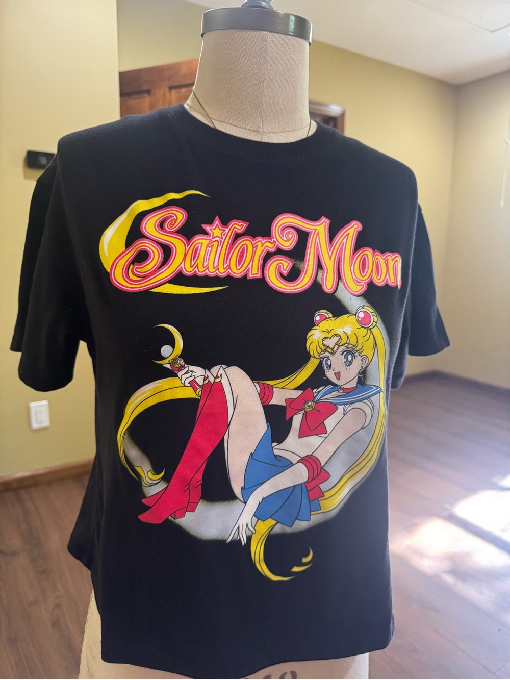 Sailor Moon Graphic Tee - Black